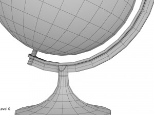 globe Model 3D