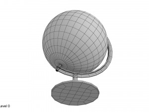globe Model 3D