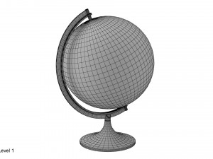 globe Model 3D