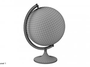 Globus 3D Modell