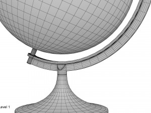 globe Model 3D