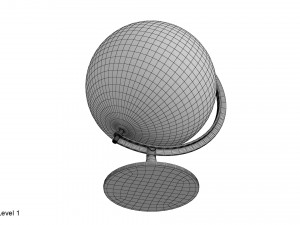 globe Model 3D