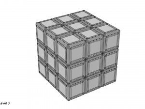 rubiks cube Modèle 3D