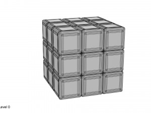 rubiks cube Modèle 3D