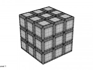rubiks cube Modèle 3D