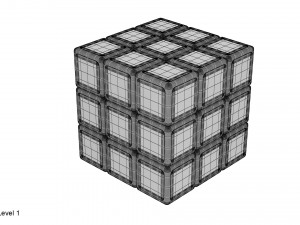 rubiks cube Modèle 3D