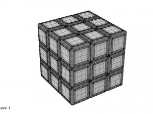 rubiks cube Modèle 3D