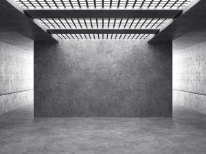 puste wnętrze pokoju 01 Model 3D