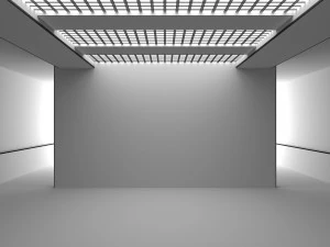 puste wnętrze pokoju 01 Model 3D