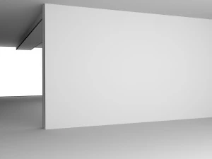 puste wnętrze pokoju 01 Model 3D