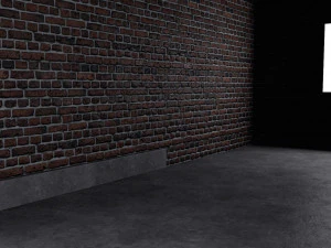 empty room interior 02 3D Model