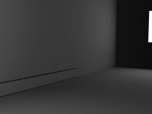 empty room interior 02 3D Model