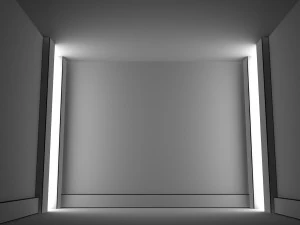 empty room interior 02 3D Model