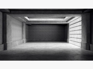 빈 방 인테리어 03 3D 모델