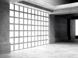 empty room interior 03 3D Model