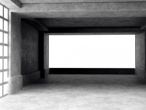 empty room interior 03 3D Model