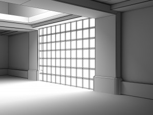 empty room interior 03 3D Модель