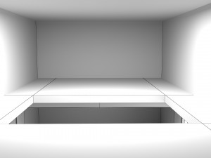 empty room interior 03 3D Модель