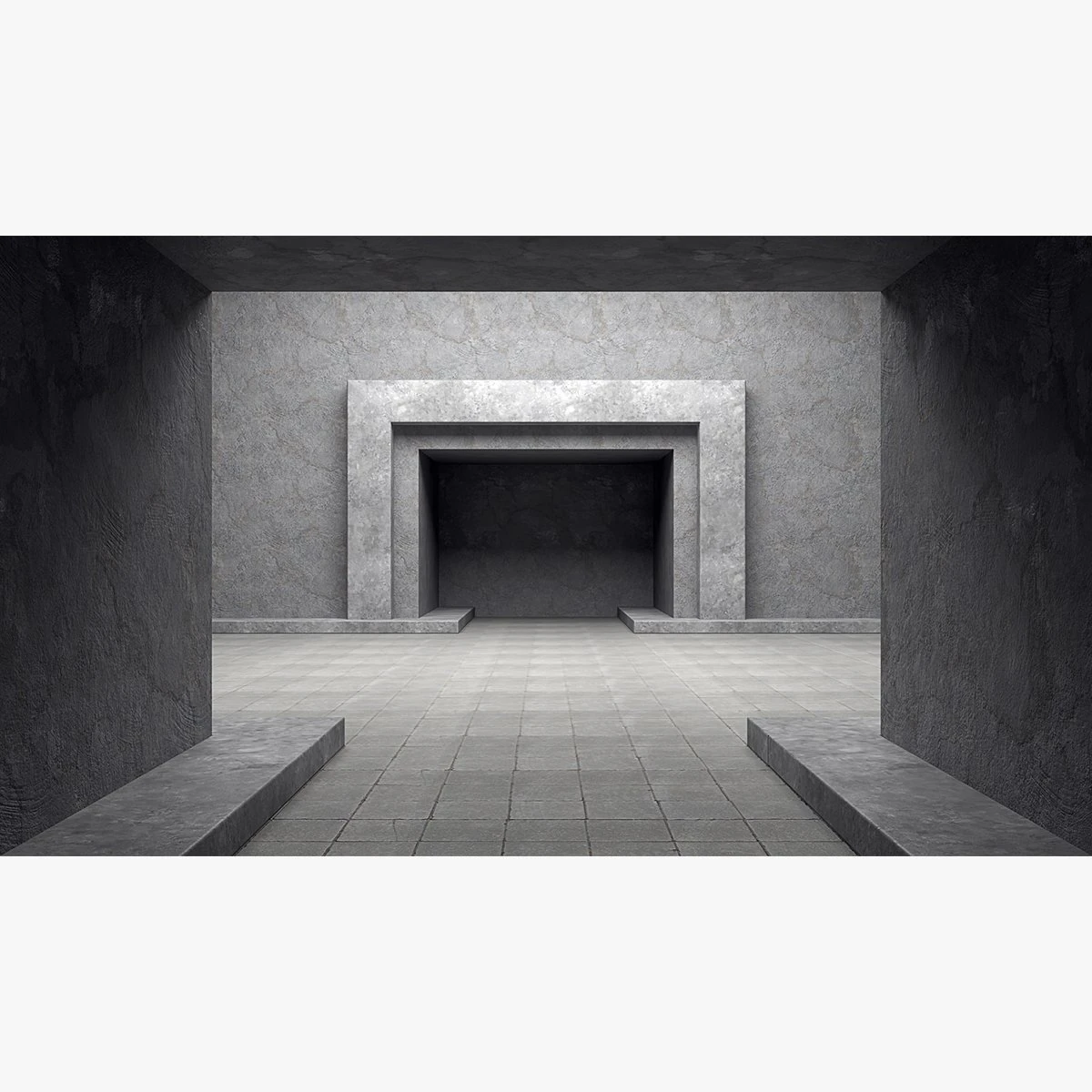 puste wnętrze pokoju 04 Model 3D .c4d .max .obj .3ds .fbx .stl .blend