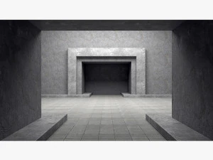 puste wnętrze pokoju 04 Model 3D