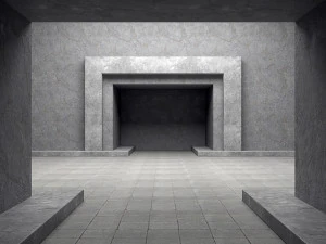 puste wnętrze pokoju 04 Model 3D