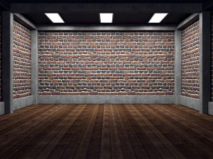 interno della stanza vuota 05 Modello 3D