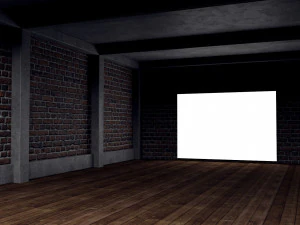 interno della stanza vuota 05 Modello 3D