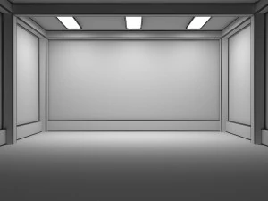 interno della stanza vuota 05 Modello 3D