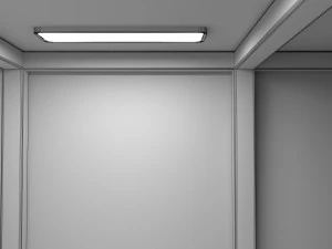 interno della stanza vuota 05 Modello 3D