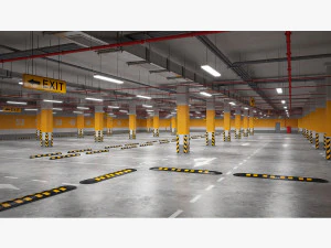 underground parking 3D Model