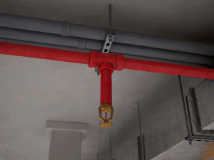 parking podziemny Model 3D