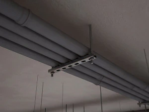 parking podziemny Model 3D