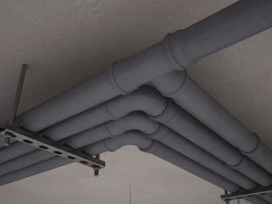 parking podziemny Model 3D