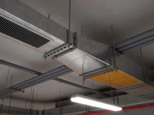 parking podziemny Model 3D