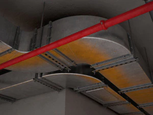 parking podziemny Model 3D