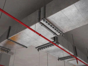 parking podziemny Model 3D