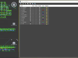 parking podziemny Model 3D