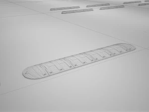 parking podziemny Model 3D