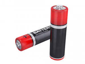 bateria aa Model 3D