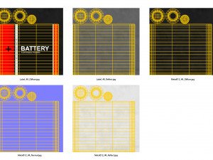 battery aa 3D 模型