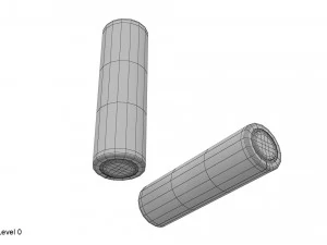 bateria aa Model 3D