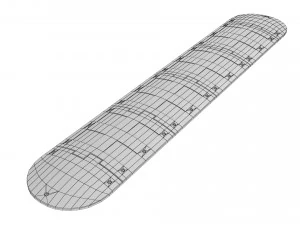 bad&eacute;n Modelo 3D