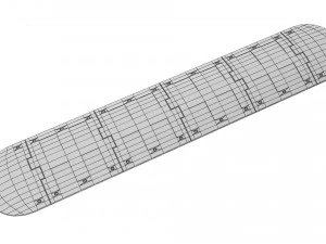 bad&eacute;n Modelo 3D