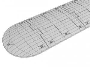 bad&eacute;n Modelo 3D
