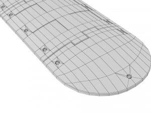 bad&eacute;n Modelo 3D