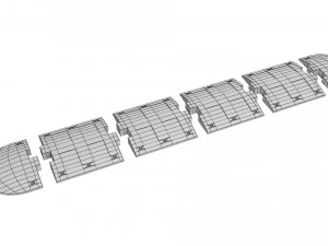 bad&eacute;n Modelo 3D