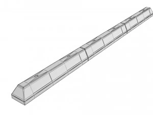 blocco di parcheggio Modello 3D