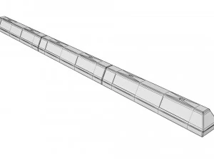 blocco di parcheggio Modello 3D