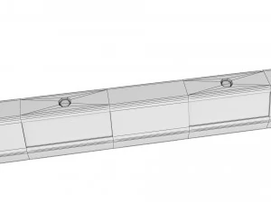 blocco di parcheggio Modello 3D