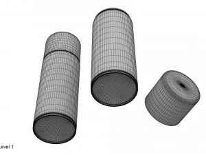 kaleng cat semprot Model 3D